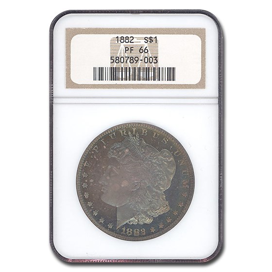 1882 Morgan Dollar PF-66 NGC 1882 Morgan Dollar PF-66 NGC